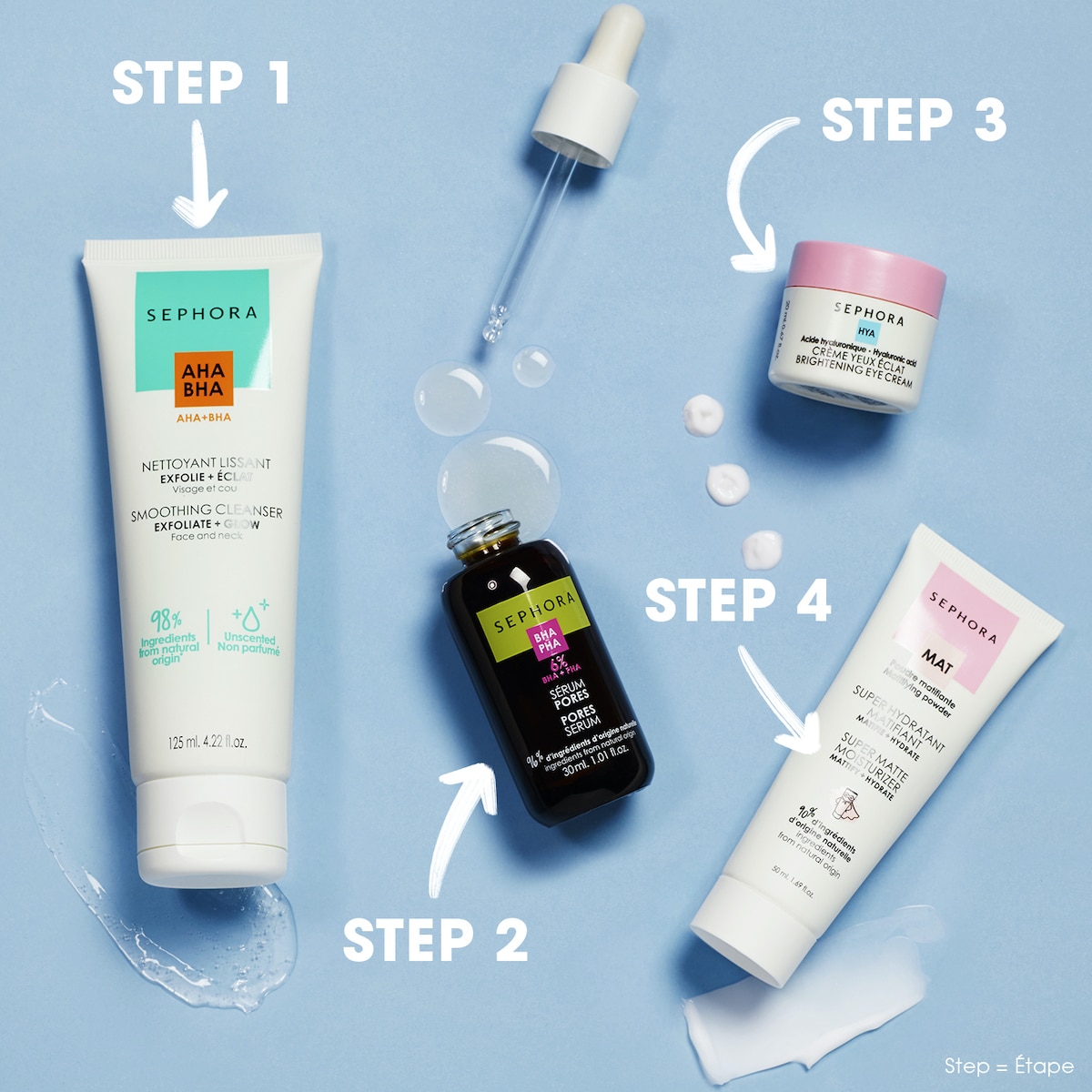 Smoothing Cleanser Exfoliate + Glow (Gel Limpiador y exfoliante)